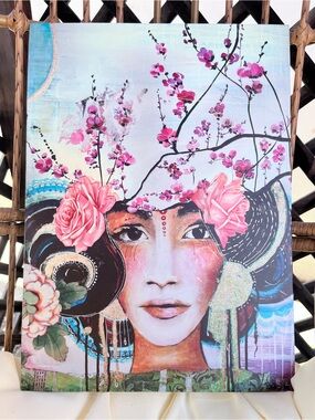Papaya “Cherry Blossom” Art board.